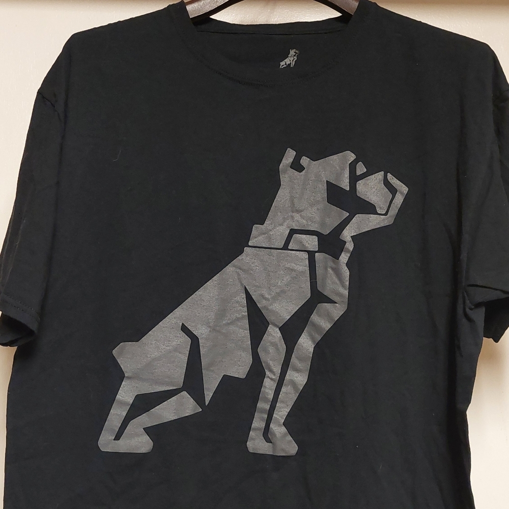 Mack Truck Black Dog Graphic T-Shirt